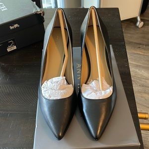 Black Eryn2 Leather Pump